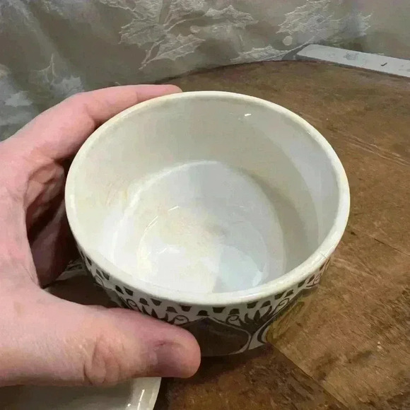 Vintage Kathie Winkle October Berry Covered Sugar Dish - Picture 5 of 5